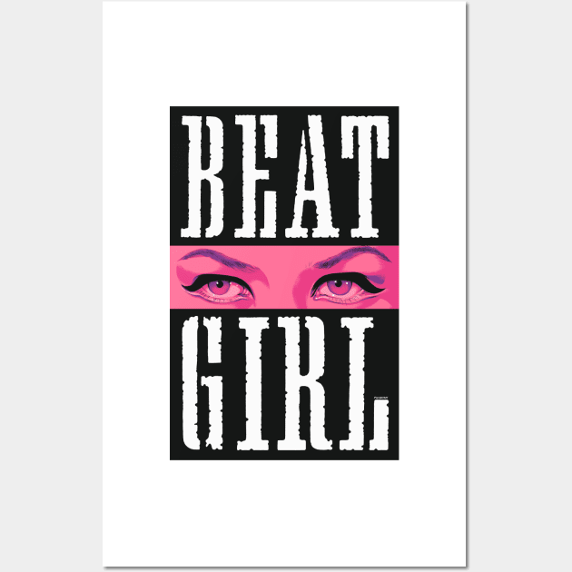 Beat Girl AKA Wild For Kicks Movie Art Wall Art by PhilRayArt